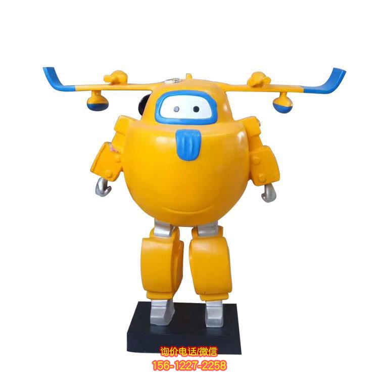 為幼兒園帶來(lái)活潑樂(lè)趣的卡通人物雕塑 