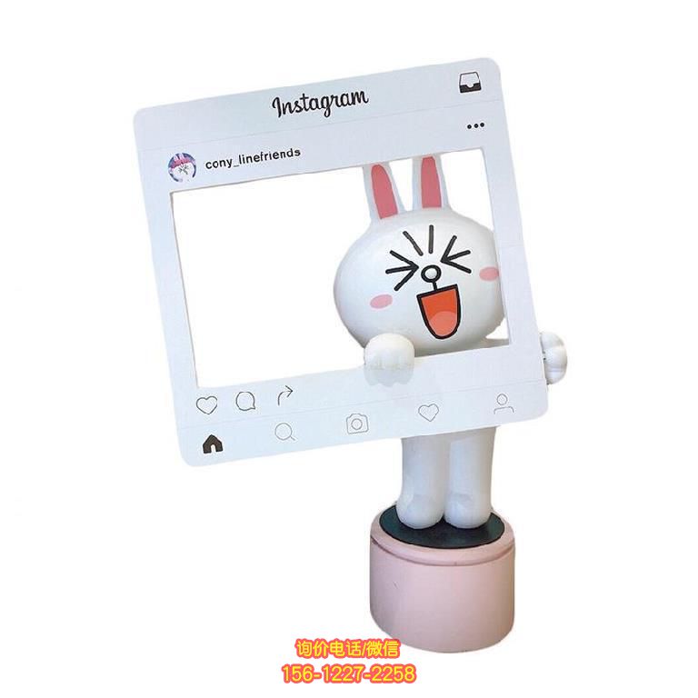 兔子雕塑:玻璃鋼室內裝飾 兔子雕塑:玻璃鋼室內裝飾