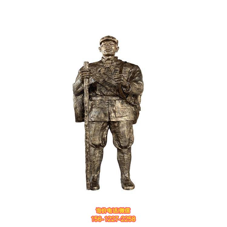 玻璃鋼人物雕塑，點綴街道美景