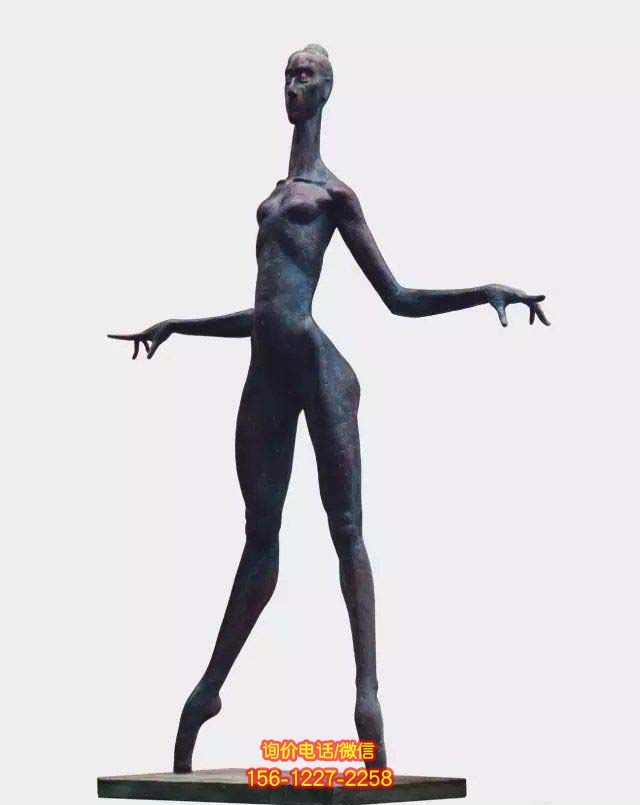 抽象舞蹈青銅雕塑  抽象舞蹈青銅雕塑