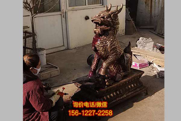 麒麟景區(qū)不銹鋼動物景觀雕塑  麒麟景區(qū)不銹鋼動物景觀雕塑