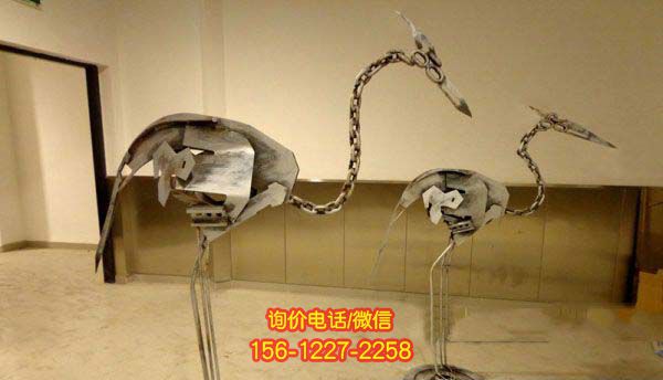 不銹鋼抽象雕塑，室內裝飾的精彩之作