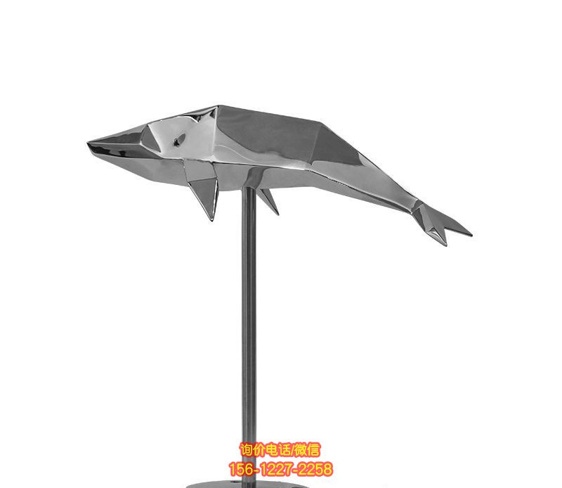 海豚花園抽象不銹鋼雕塑 海豚花園抽象不銹鋼雕塑