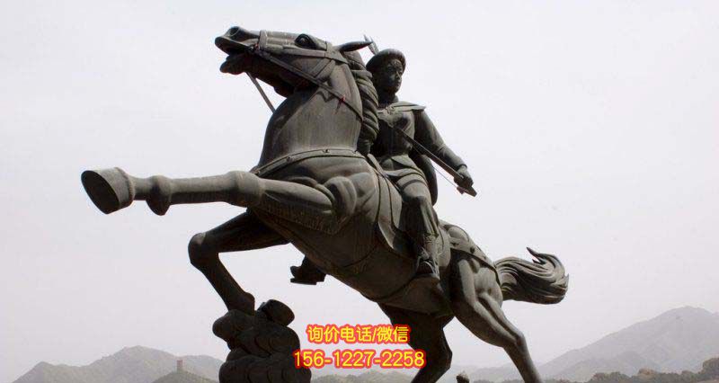 騎馬雕塑-公園大型仿真動物景觀西方人物騎馬雕塑 騎馬雕塑-公園大型仿真動物景觀西方人物騎馬雕塑