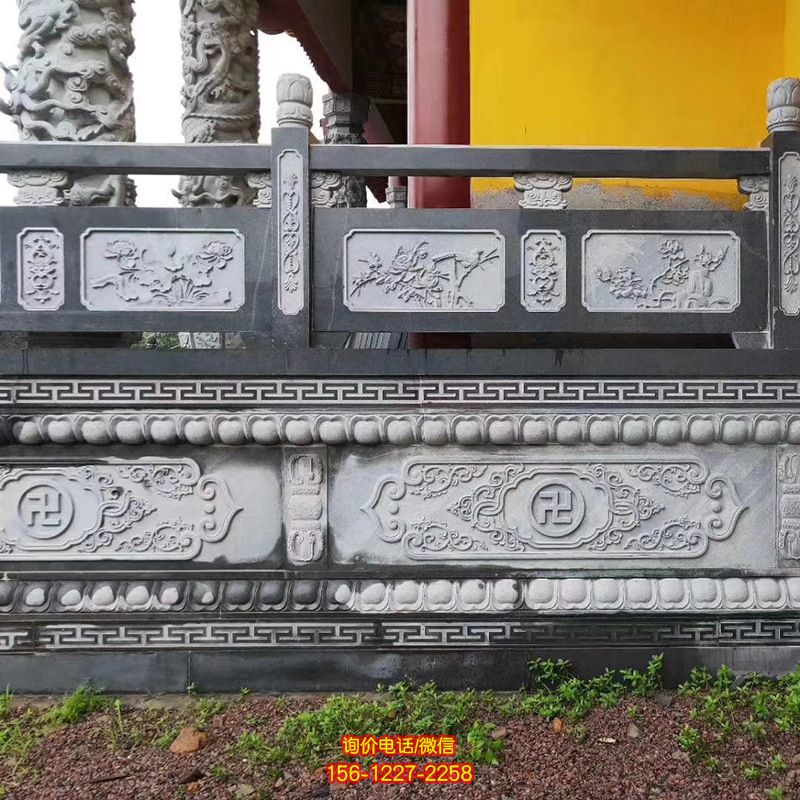 寺廟基地臺大理石灰浮雕欄桿 寺廟基地臺大理石灰浮雕欄桿