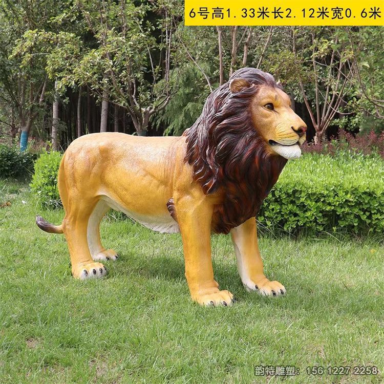 獅子雕塑 玻璃鋼動物獅子雕塑 獅子雕塑 玻璃鋼動物獅子雕塑