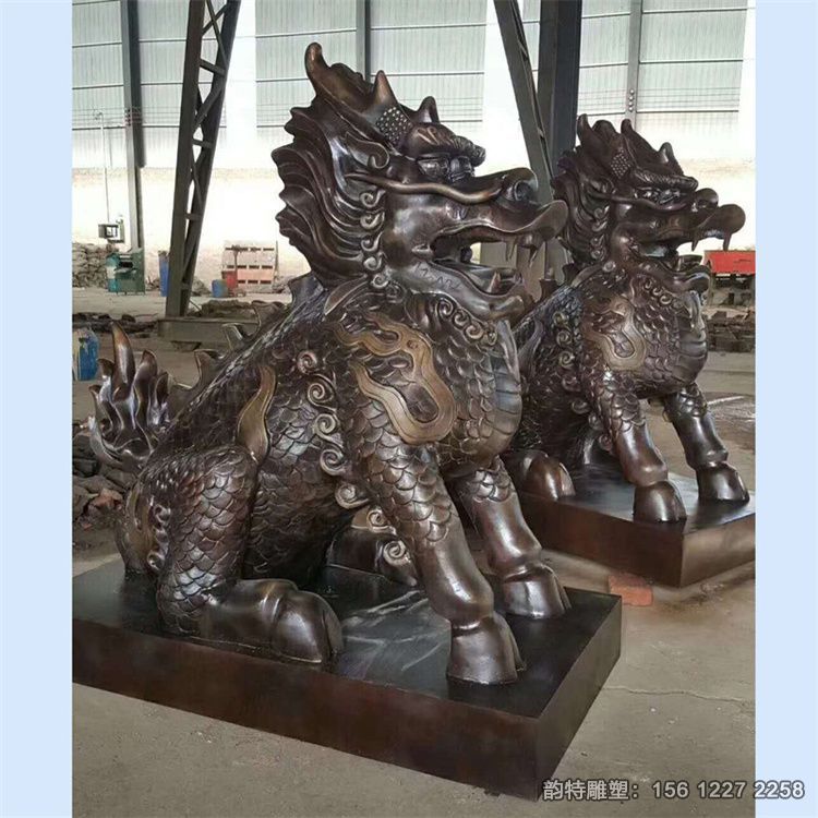 銅雕麒麟雕塑 彰顯了獨(dú)特的品味和風(fēng)格 銅雕麒麟雕塑 彰顯了獨(dú)特的品味和風(fēng)格