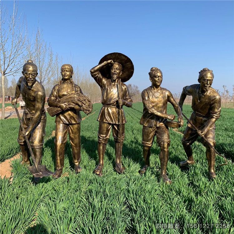 農耕主題雕塑,農民豐收雕塑,農民耕作雕塑 農耕主題雕塑,農民豐收雕塑,農民耕作雕塑