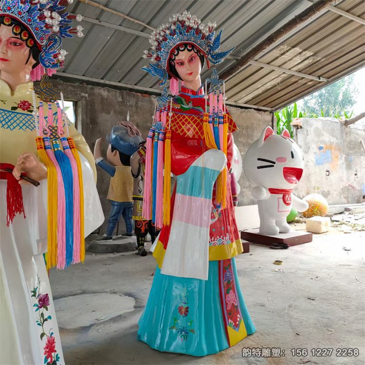 供應玻璃鋼唱戲人物雕塑,戲曲文化雕塑加工廠 供應玻璃鋼唱戲人物雕塑,戲曲文化雕塑加工廠