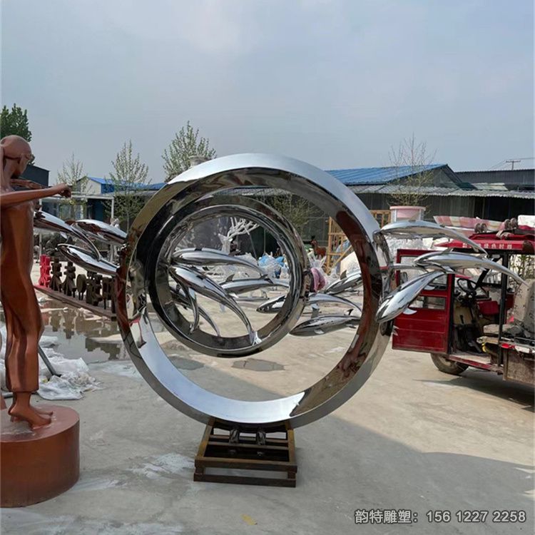 不銹鋼魚(yú)雕塑96 不銹鋼魚(yú)雕塑96