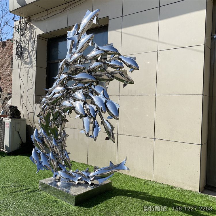 不銹鋼魚雕塑70 不銹鋼魚雕塑70