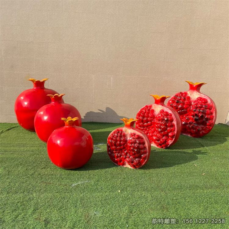 石榴雕塑100 石榴雕塑100