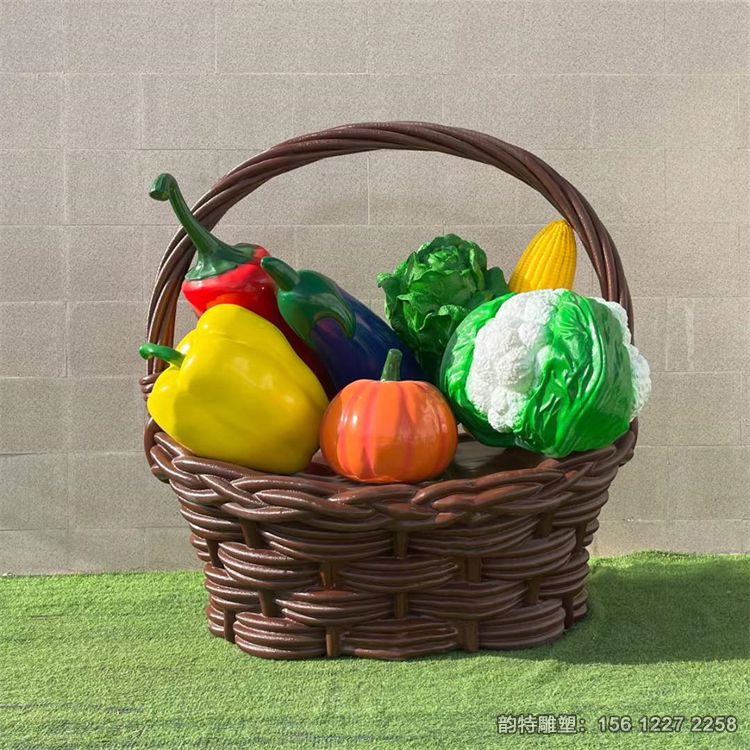 水果籃雕塑46 水果籃雕塑46
