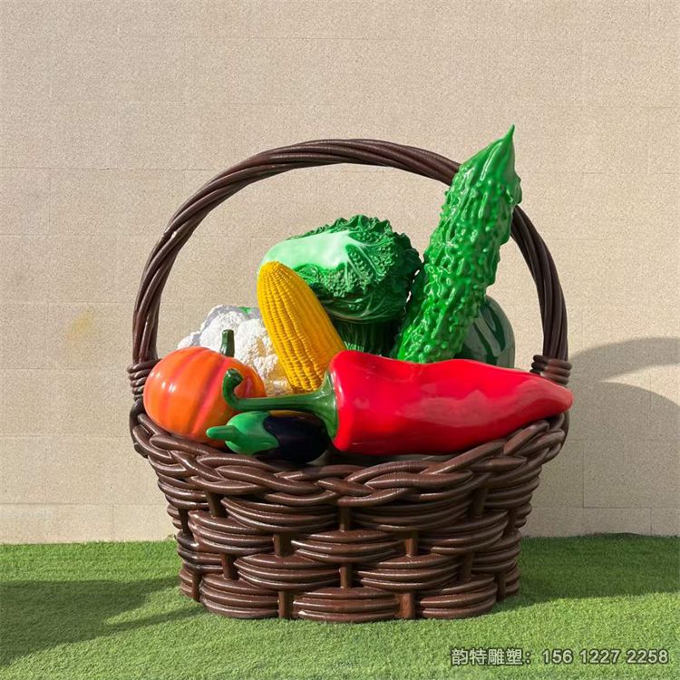水果籃雕塑52 水果籃雕塑52