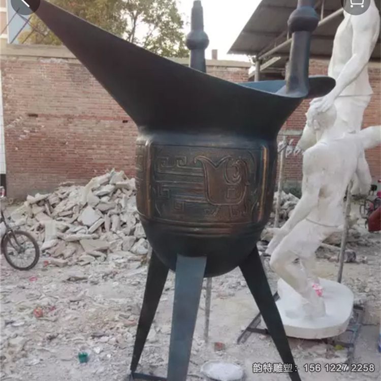 大型青銅酒樽雕塑,青銅酒杯雕塑加工廠家 大型青銅酒樽雕塑,青銅酒杯雕塑加工廠家