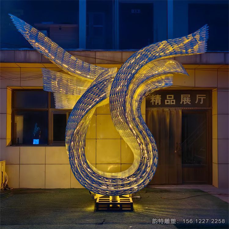抽象不銹鋼鏤空翅膀雕塑,不銹鋼發(fā)光翅膀雕塑加工廠 抽象不銹鋼鏤空翅膀雕塑,不銹鋼發(fā)光翅膀雕塑加工廠