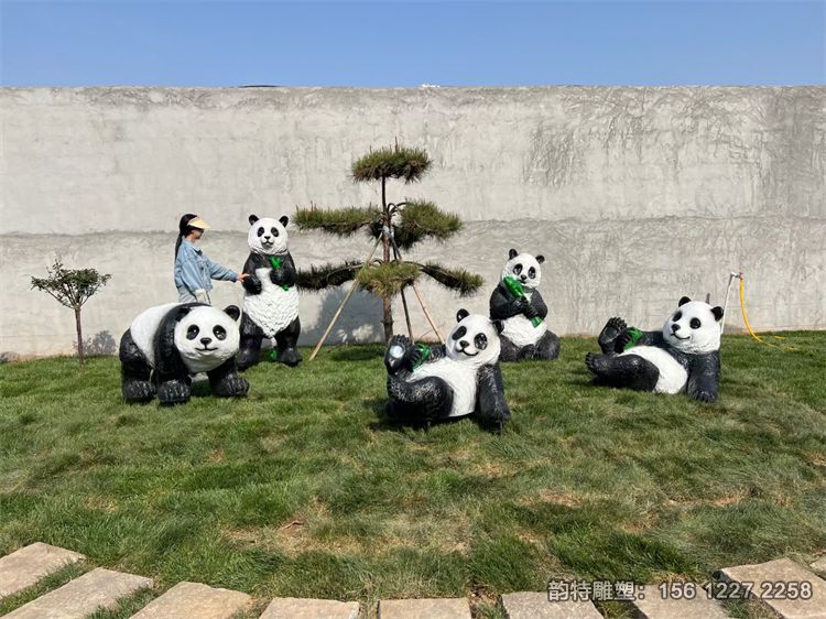 熊貓雕塑150 熊貓雕塑150