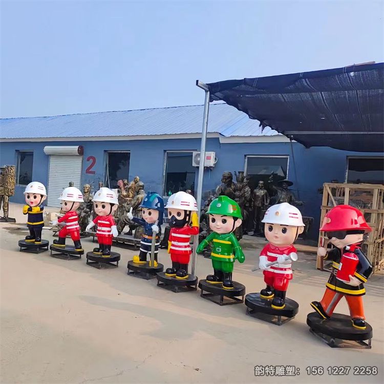 消防員雕塑126 消防員雕塑126