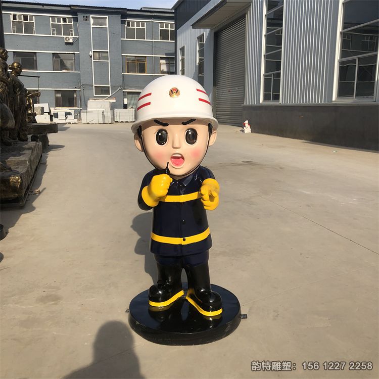 消防員雕塑131 消防員雕塑131