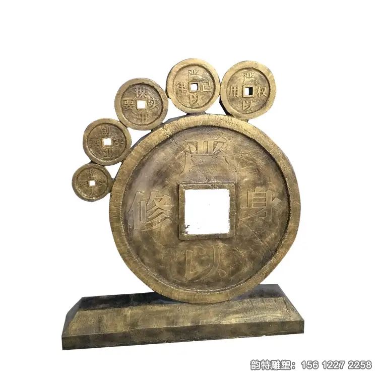 銅錢雕塑19 銅錢雕塑19