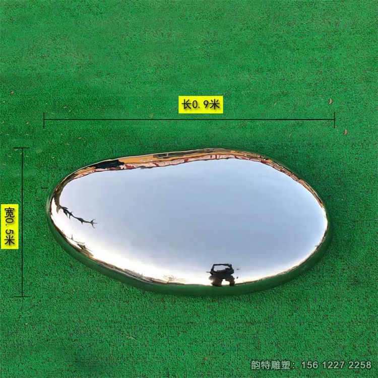 鏡面不銹鋼鵝卵石雕塑16 鏡面不銹鋼鵝卵石雕塑16