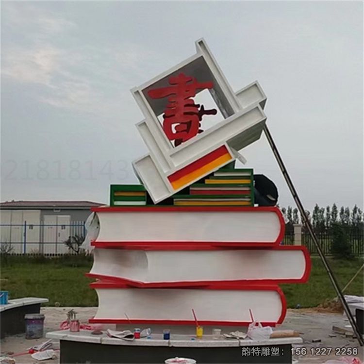 學校書本雕塑,不銹鋼景觀書本雕塑 學校書本雕塑,不銹鋼景觀書本雕塑