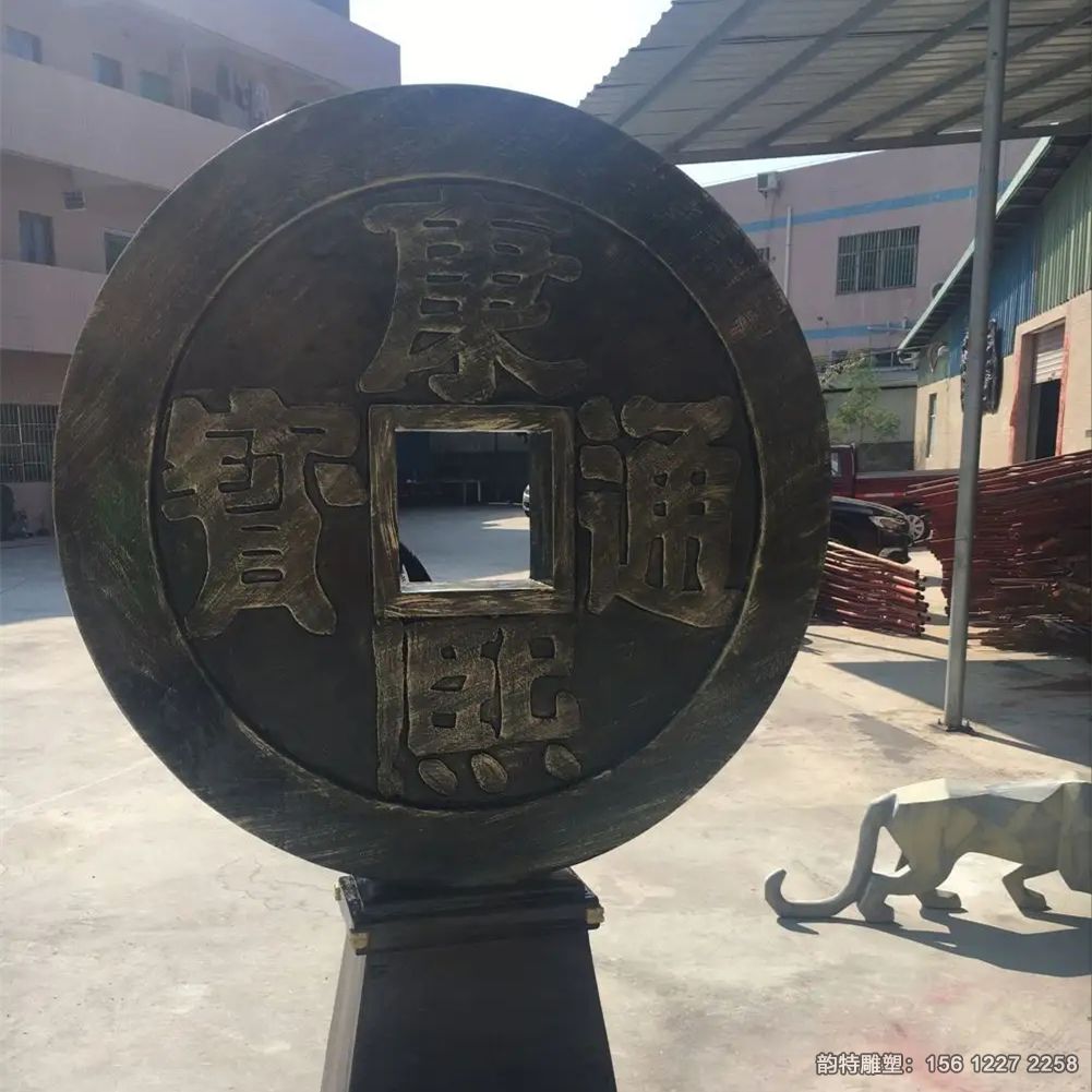 銅錢雕塑17 銅錢雕塑17