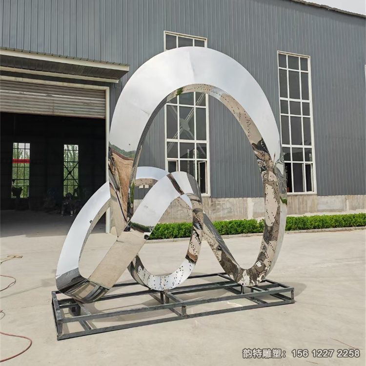 大型不銹鋼飄帶雕塑,紅色發光絲帶雕塑圖片 大型不銹鋼飄帶雕塑,紅色發光絲帶雕塑圖片