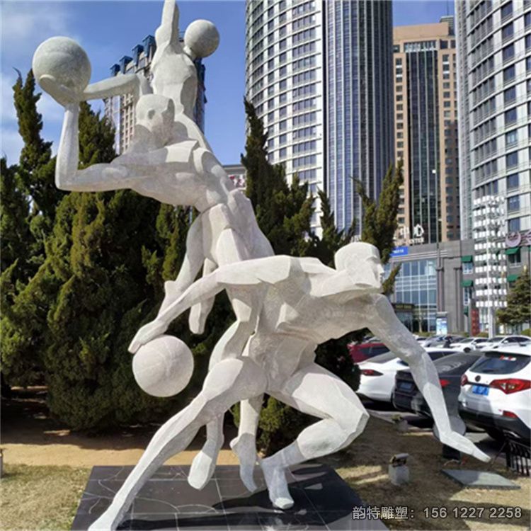 不銹鋼運(yùn)動(dòng)人物雕塑 公園幾何跑步打球人物雕像  不銹鋼運(yùn)動(dòng)人物雕塑 公園幾何跑步打球人物雕像