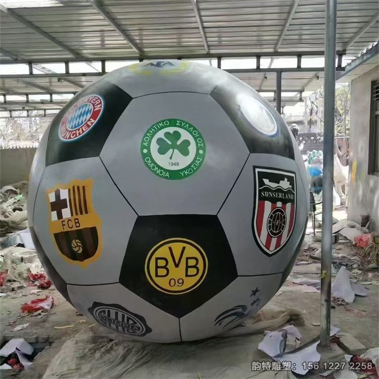 彩色足球雕塑 廣場(chǎng)不銹鋼足球雕塑 彩色足球雕塑 廣場(chǎng)不銹鋼足球雕塑