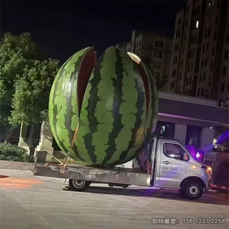 玻璃鋼西瓜雕塑作品欣賞 仿真水果蔬菜擺件 玻璃鋼西瓜雕塑作品欣賞 仿真水果蔬菜擺件