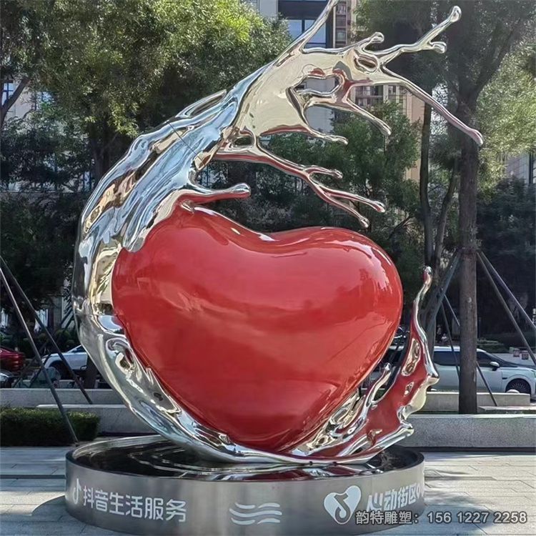 不銹鋼愛心雕塑設計 各種心形造型均可定做 不銹鋼愛心雕塑設計 各種心形造型均可定做